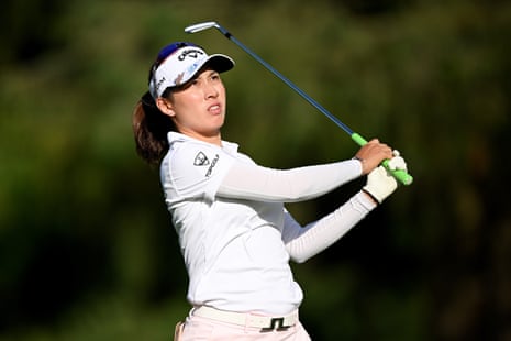 Atthaya Thitikul leads in the clubhouse on -5, after shooting 65 in her final round.