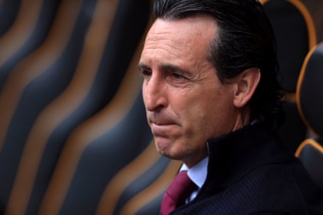 Aston Villa’s fortunes have been transformed since Unai Emery took over as manager from Steven Gerrard in November.