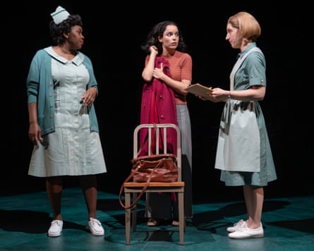 Woman with nurses
