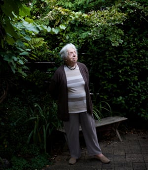 Holocaust survivor Maria Lewitt at home in Australia