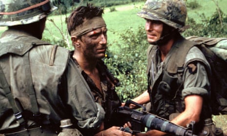Robert De Niro, centre, in The Deer Hunter, 1978, directed by Michael Cimino. It was one of the first films to articulate the effect on the American psyche of the Vietnam war.