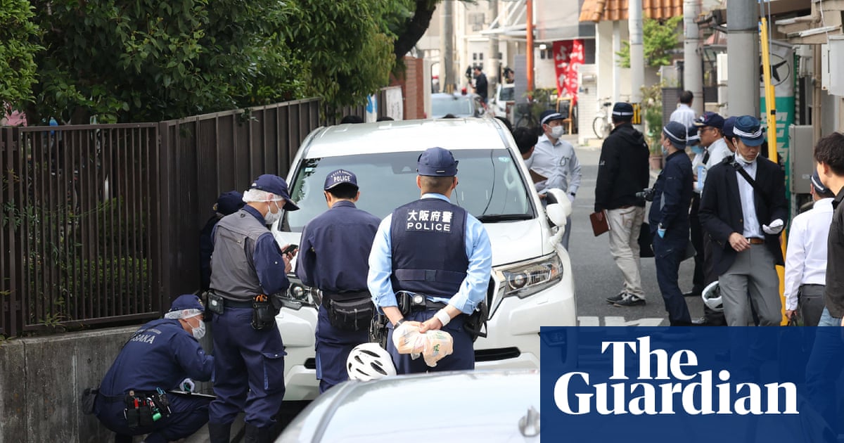 Man arrested in Japan after allegedly driving car into schoolchildren, say reports