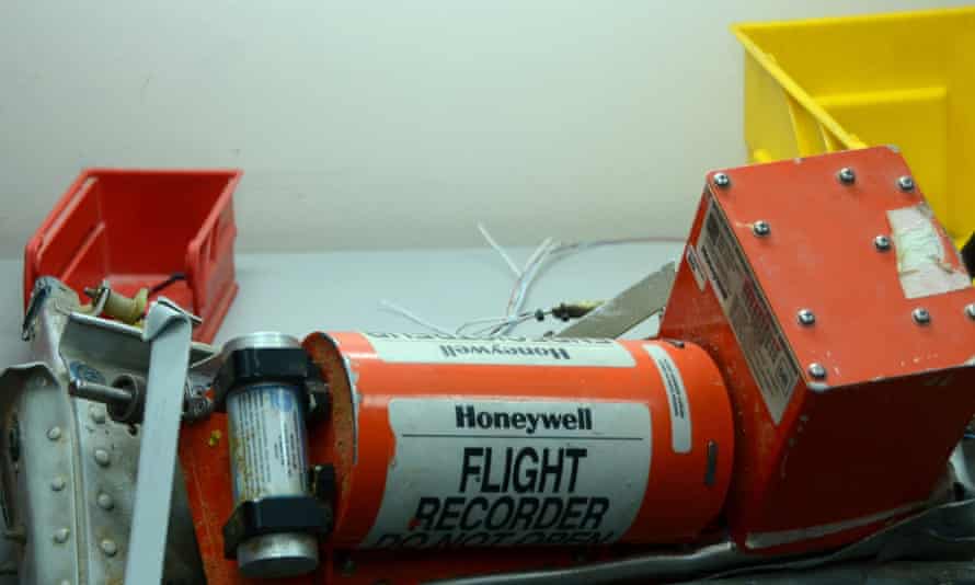 One of the two black boxes of the A321 that crashed in Sinai Peninsula killing all 224 people on board