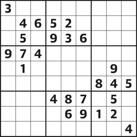 Sudoku 4,307 hard, Life and style