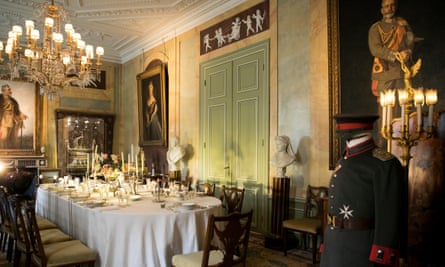 The dining room at Huis Doorn.