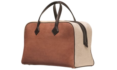 The autumn/winter 2021 Hermès Victoria bag in leather lookalike Sylvania. Photograph: Hermès