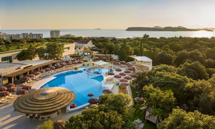 the Valamar Tirena Hotel.