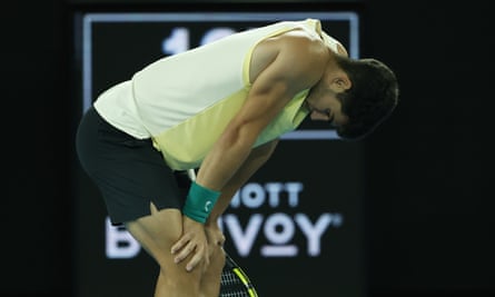Carlos Alcaraz got off to a slow start and despite a late fight, his hopes of a maiden Australian Open title were dashed.