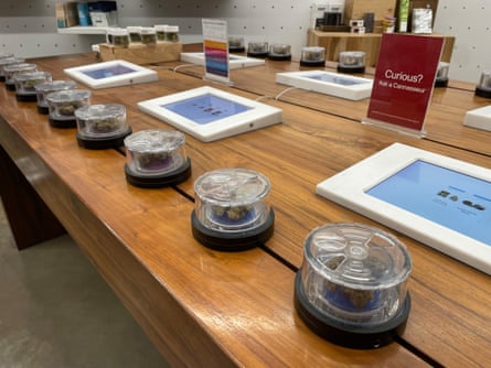 Genius bar … a branch of MedMen, the self-styled ‘Apple Store of weed’.