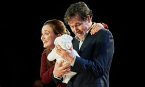 Now without the N-word … Amy Molloy and Stephen Rea in Cyprus Avenue.