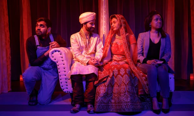 Atharv Kohatkar, Kevin Batliwala, Ashi Singh, and Caroline L Gerorge, in The Marriage Agency