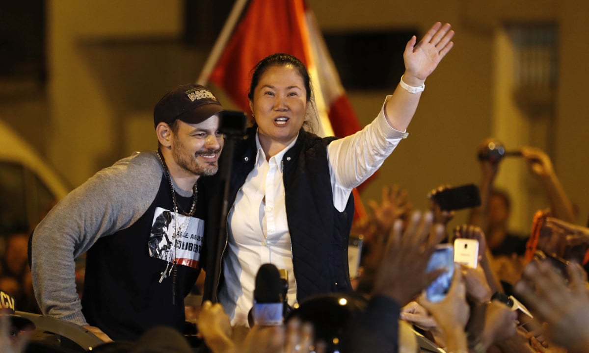 Keiko Fujimori Peru Opposition Leader Walks Free From Jail World News The Guardian