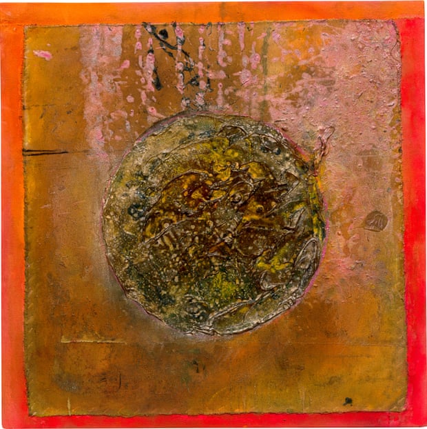 Pendulum by Frank Bowling, 2012.