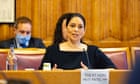 Priti Patel: Home Office 'was uncomfortable' for me as a BAME person