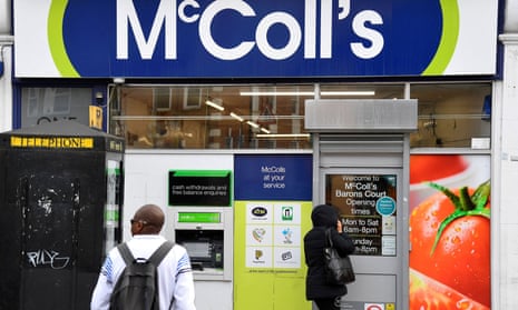 McColl’s convenience store in London.