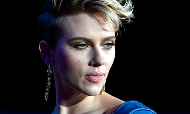 Scarlett Johansson at the premiere of Ghost in the Shell in Tokyo.