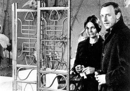 Allan with Anne Raitt in Mike Leigh’s Bleak Moments, 1971.