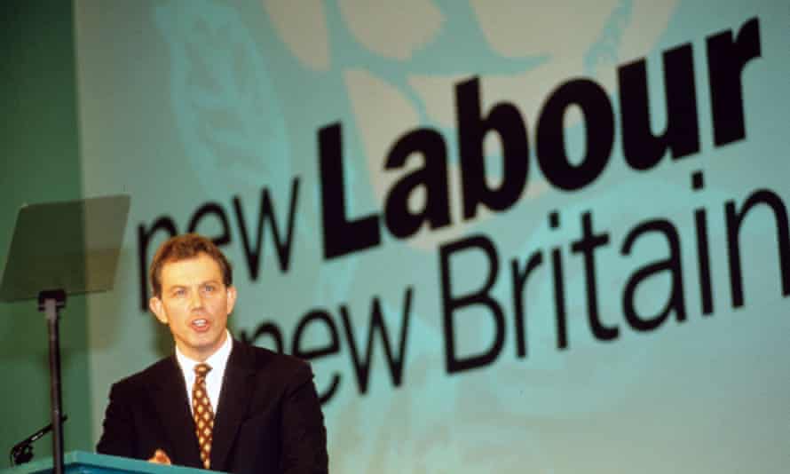 Tony Blair, the architect of New Labour