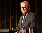 Australia news live: ‘we owe it to history’ to defeat One Nation, PM tells Labor faithful; man dies after falling from eighth-floor balcony in Sydney