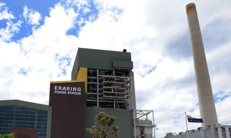 The Eraring Power Station at Lake Macquarie