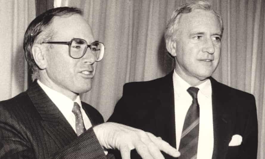 John Howard and Andrew Peacock