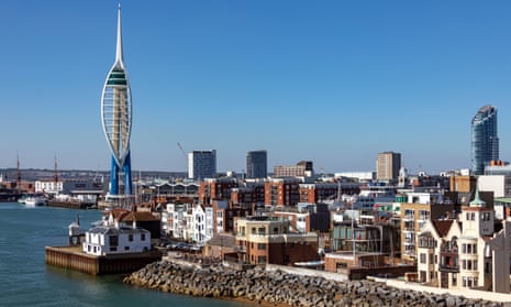 Portsmouth seafront with Spinnaker Tower