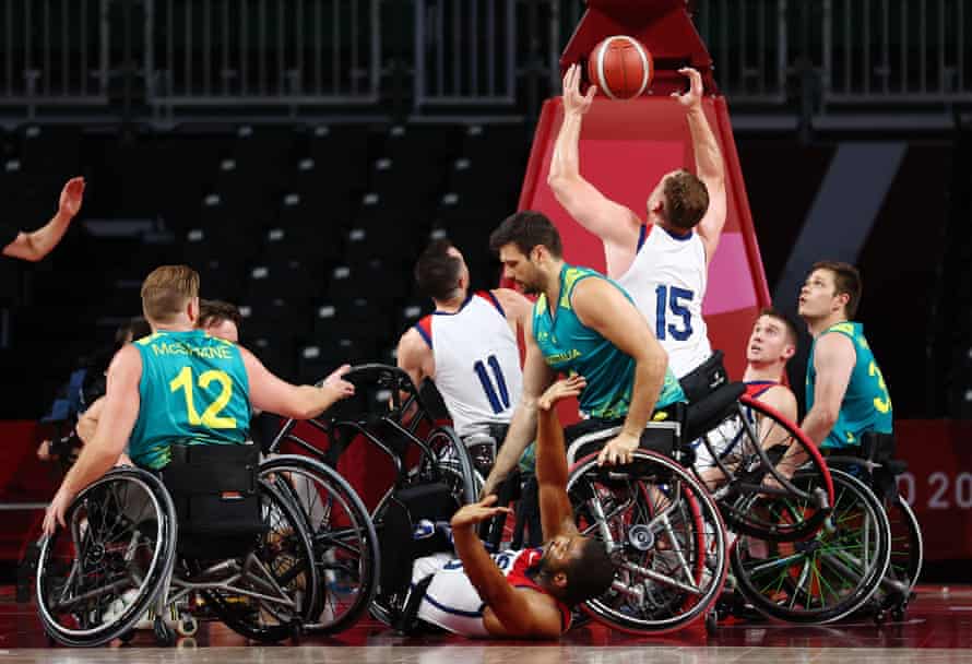 The United States beat Australia 66-38 today.
