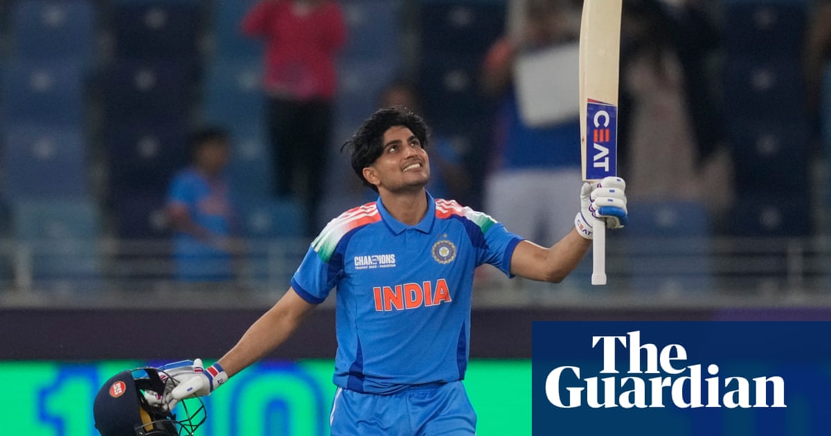 Shubman Gill thwarts Bangladesh as India win Champions Trophy opener