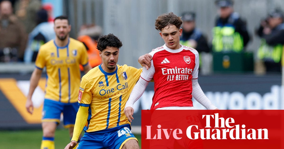 Mansfield v Arsenal: FA Cup fifth round – live