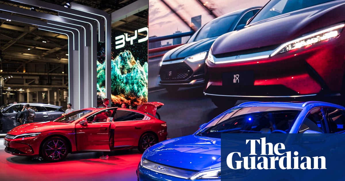 Driving competition: China’s carmakers in race to dominate Europe’s roads