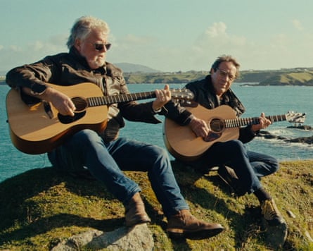 John Jones and Alun Roberts in Y Crwydryn (The Wanderer).