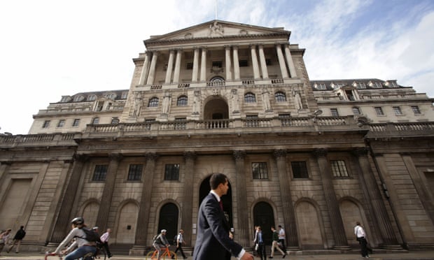 Exterior of the Bank of England