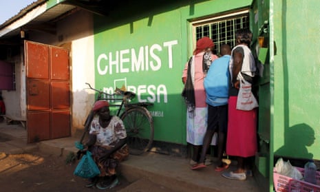 A roadside pharmacy near Kenya's capital, Nairobi. Around the country, particularly in Kisii county, such buildings double as FGM clinics.