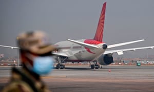Indira Gandhi Airport in the Indian capital New Delhi.