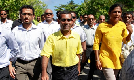 Former Maldivian president Nasheed captivated crowds at Copenhagen climate talks in 2009