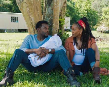 Derek luke as Greg Taylor and Erika Alexander as Helen Taylor in American Refugee.