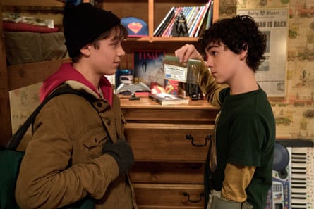 Asher Angel and Jack Dylan Grazer in Shazam!