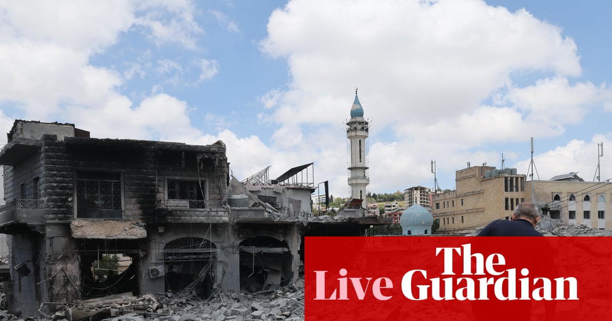 Iran ‘agreed to never have a nuclear weapon’, says Trump – as it happened