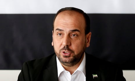 Nasr al-Hariri, chairman of the Syrian Negotiation Commission