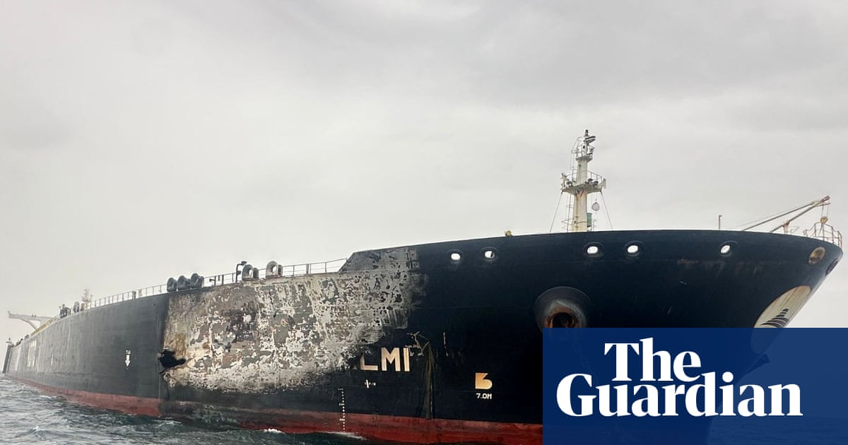 Kuwaiti tanker hit by Iranian drone attack in Dubai port