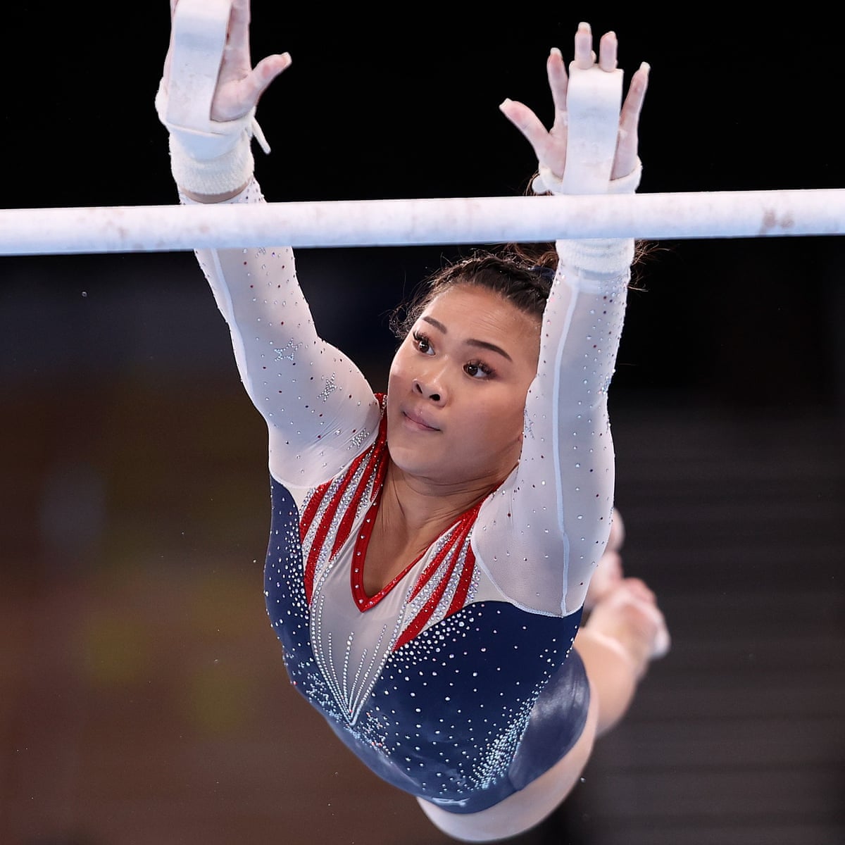 Simone Biles helped me to gold, says USA's Sunisa Lee after all-around win  | Tokyo Olympic Games 2020 | The Guardian