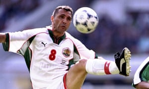 Hristo Stoichkov: straight shooter.