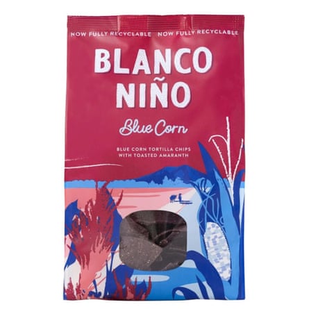 Blanco Nino Ancient Grain Blue Corn Tortilla Chips