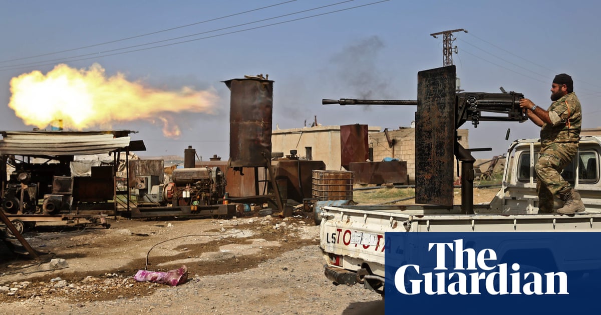 At least 750 Isis affiliates escape Syria camp after Turkish shelling