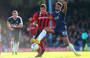 Anton Ferdinand in action for Southend against Shrewsbury in 2016