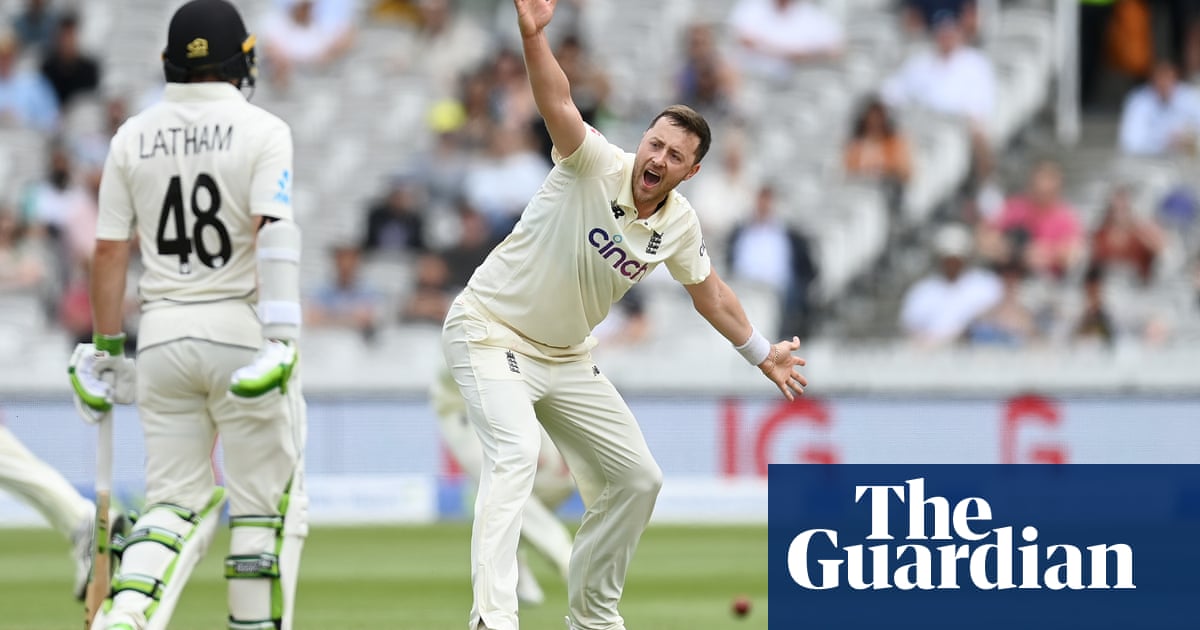 Ollie Robinson repays England’s faith to make a mark against New Zealand | Andy Bull