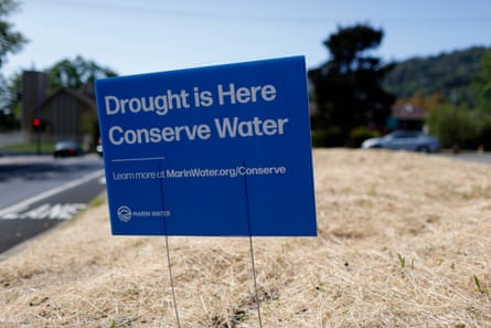 Marin county became the first county to impose mandatory water-use restrictions on 1 May.
