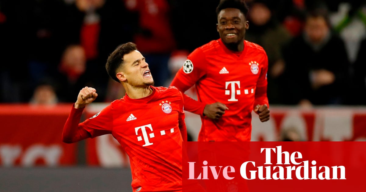 Bayern Munich 3 1 Tottenham Hotspur Champions League As It Happened Football The Guardian