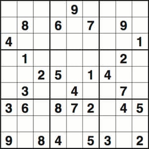 sudoku 3658 medium life and style the guardian