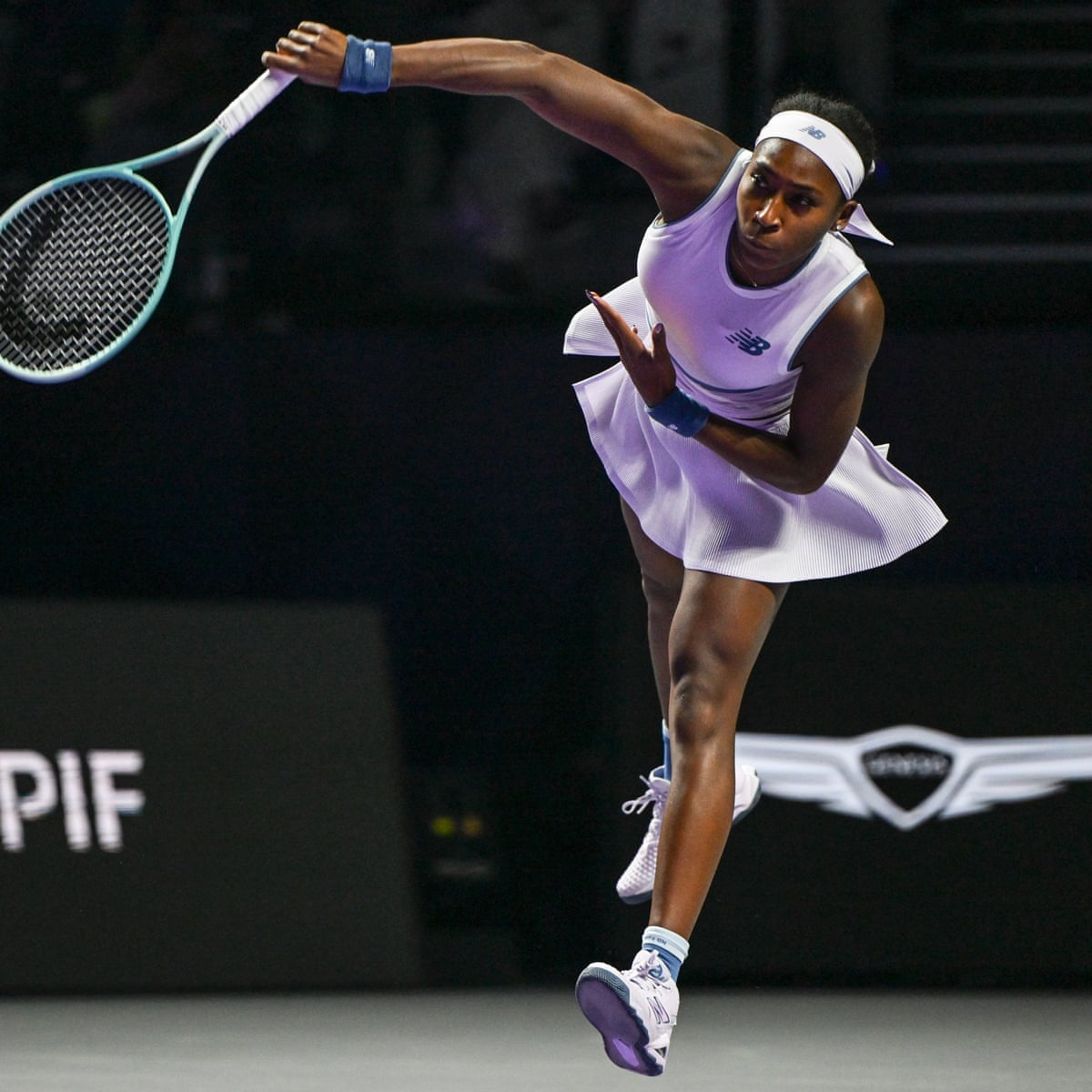 Coco Gauff's second serve the only thing between her and sustained success | Coco Gauff | The Guardian
